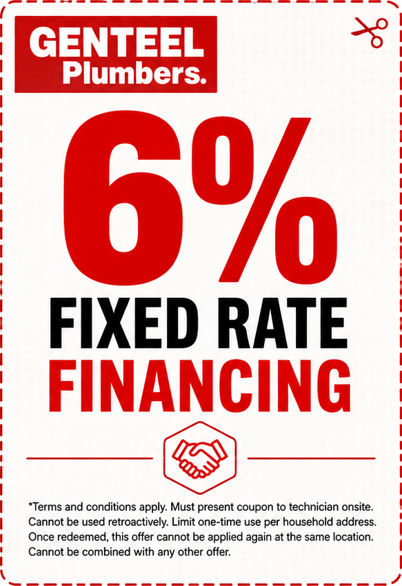 6% fixed rate financing